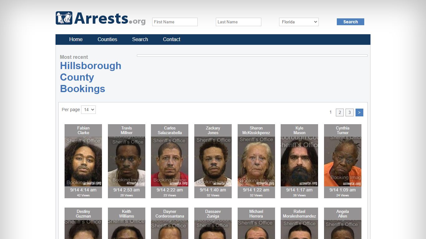 Hillsborough County Arrests and Inmate Search